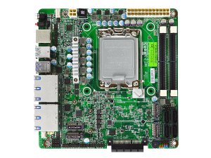 Jetway Mi23-Q6702 Mini-ITX Embedded Motherboard, 13th/12th Gen ILGA1700, R680E DDR5 up to 64GB, 4* SATAIII support RAID, 8* 2.5GbE