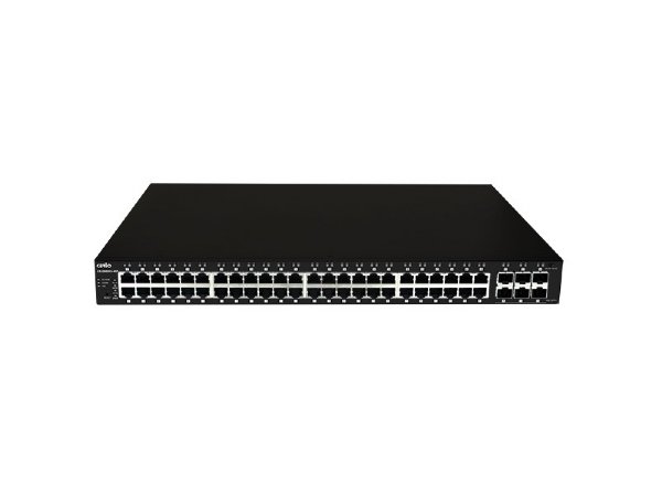 Cerio CS-2648XG-48P   48 Port 10/100/1000M Gigabit Web Managed PoE+ Switch with 6 SFP+ 10Gigabit Ports( 960 Watt Power )