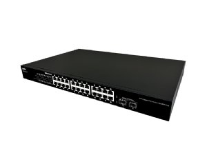 Cerio CS-1224G A3 |  24 Port 10/100/1000M Gigabit Switch with 2 SFP Ports