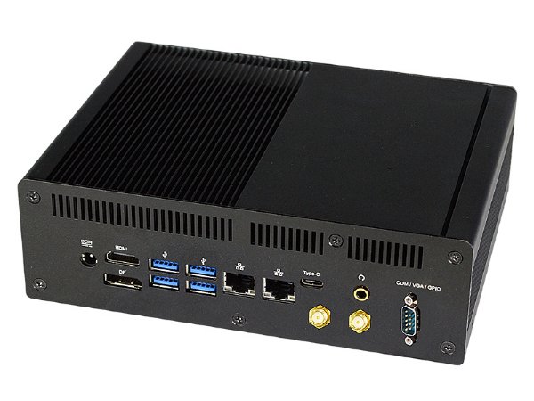 HBFDF835I-8365-F - Fanless Intel Core i5-8365UE, 1.60GHz â€“ 4.10GHz Burst, 4-Core 8-Thread, M.2 AC-WiFi installed