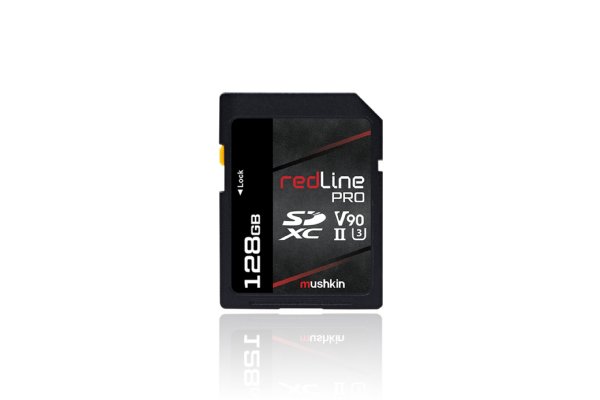 128GB Redline PRO Media UHS-II V90 pSLC SD CARD