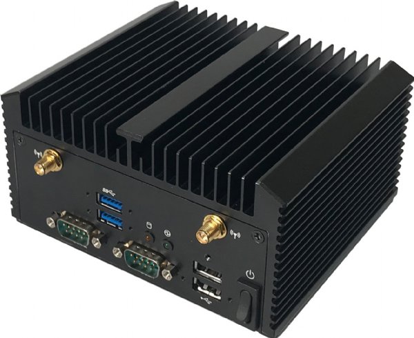 GigaIPC QBiX-KBLA7100H-A1 Intel Core i3-7100U Industrial Fanless PC, Dual Display