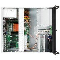 IN WIN IW-R400N-8P w/1200W CPRS 1+1 Redundant 1.2mm SGCC 4U Rackmount Server Case 3x External 5.25" 8x FH Slots