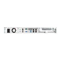 In-Win IW-RS104-02SN - 300W Redundant Power Supply 1U Short Depth Server Chassis with Mini SAS 12G 4x 3.5inch Hot-Swap Bay 5 fans
