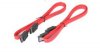2 Pack of 18inch Double Locking SATA II 3Gb/s Cables